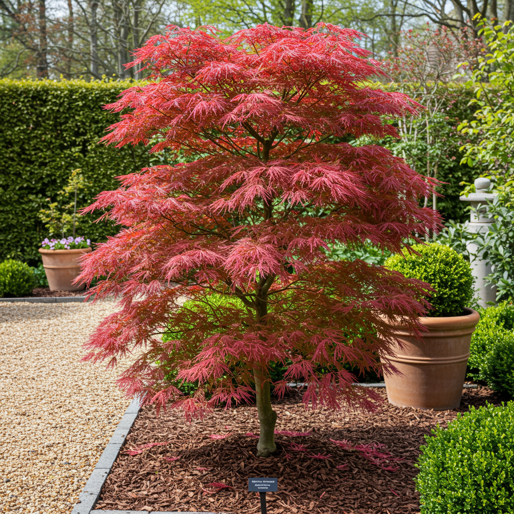 Acer palmatum 'Beni Maiko' - Japanse Esdoorn - hoogte 70cm