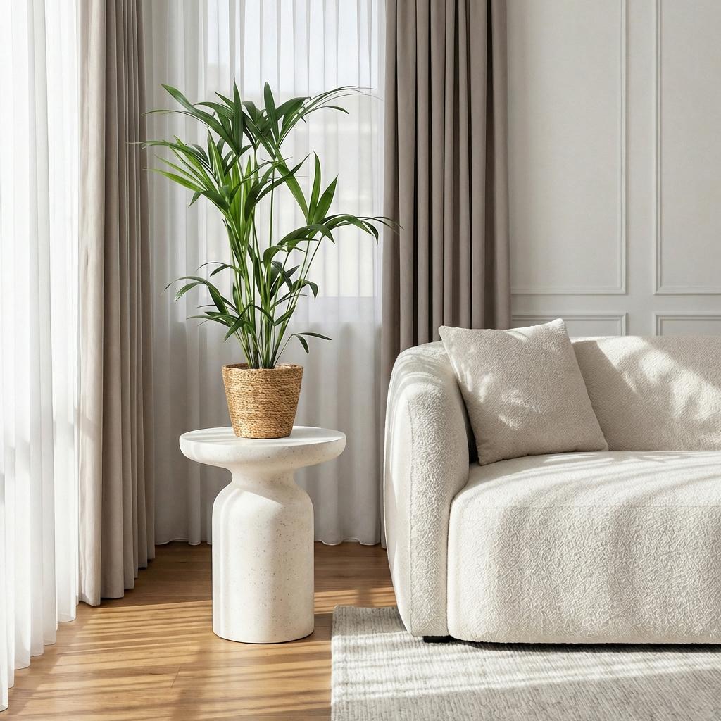 Howea Forsteriana - Kentia Palm - incl. mand - pot 19cm - hoogte 80-85cm