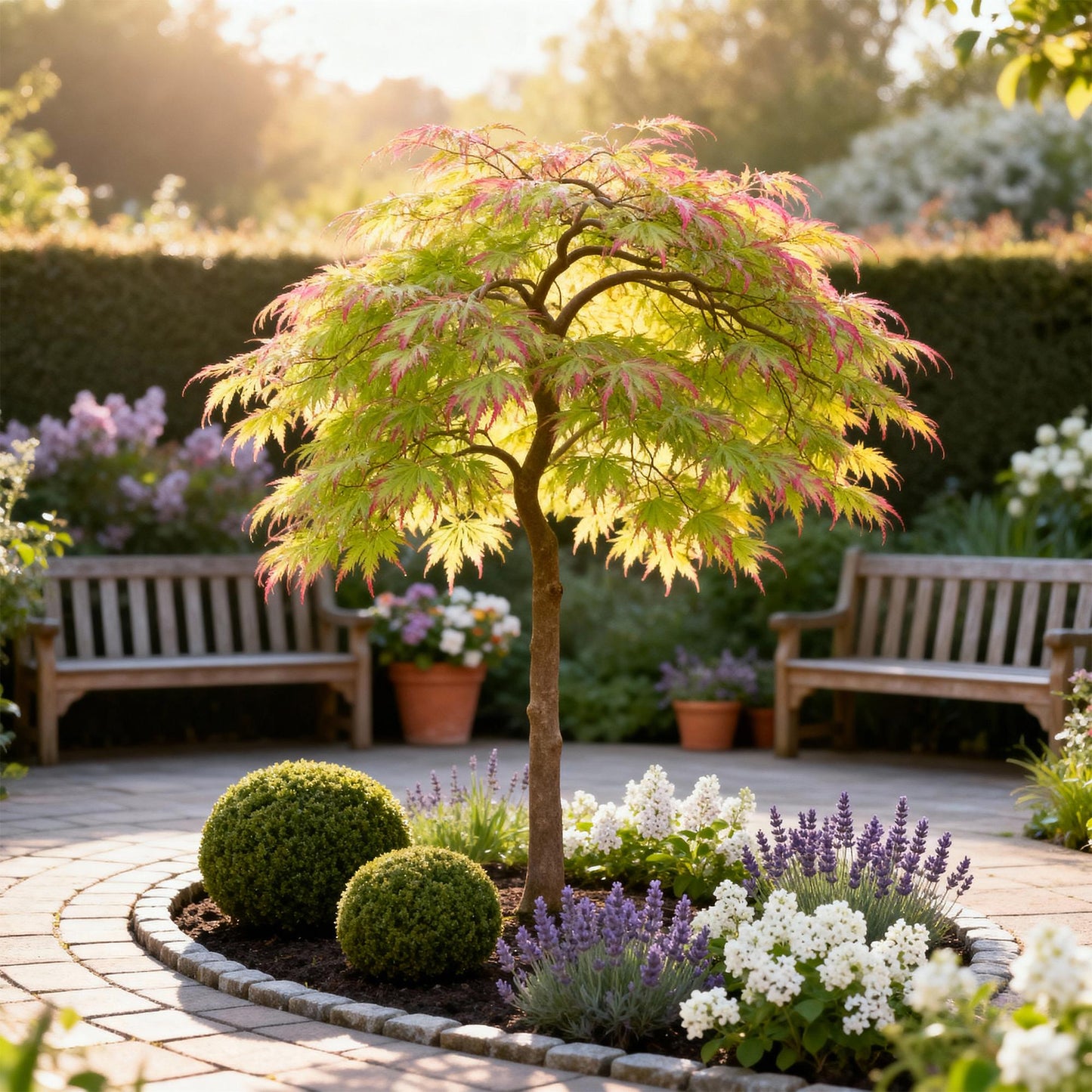 Acer palmatum 'Little Princess' - Japanse Esdoorn - hoogte 35cm