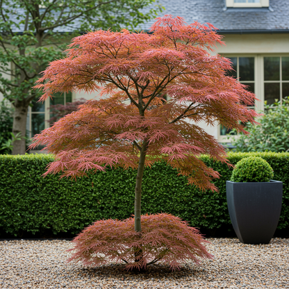 Acer palmatum 'Jerre Swarts' - Japanse Esdoorn - hoogte 70cm