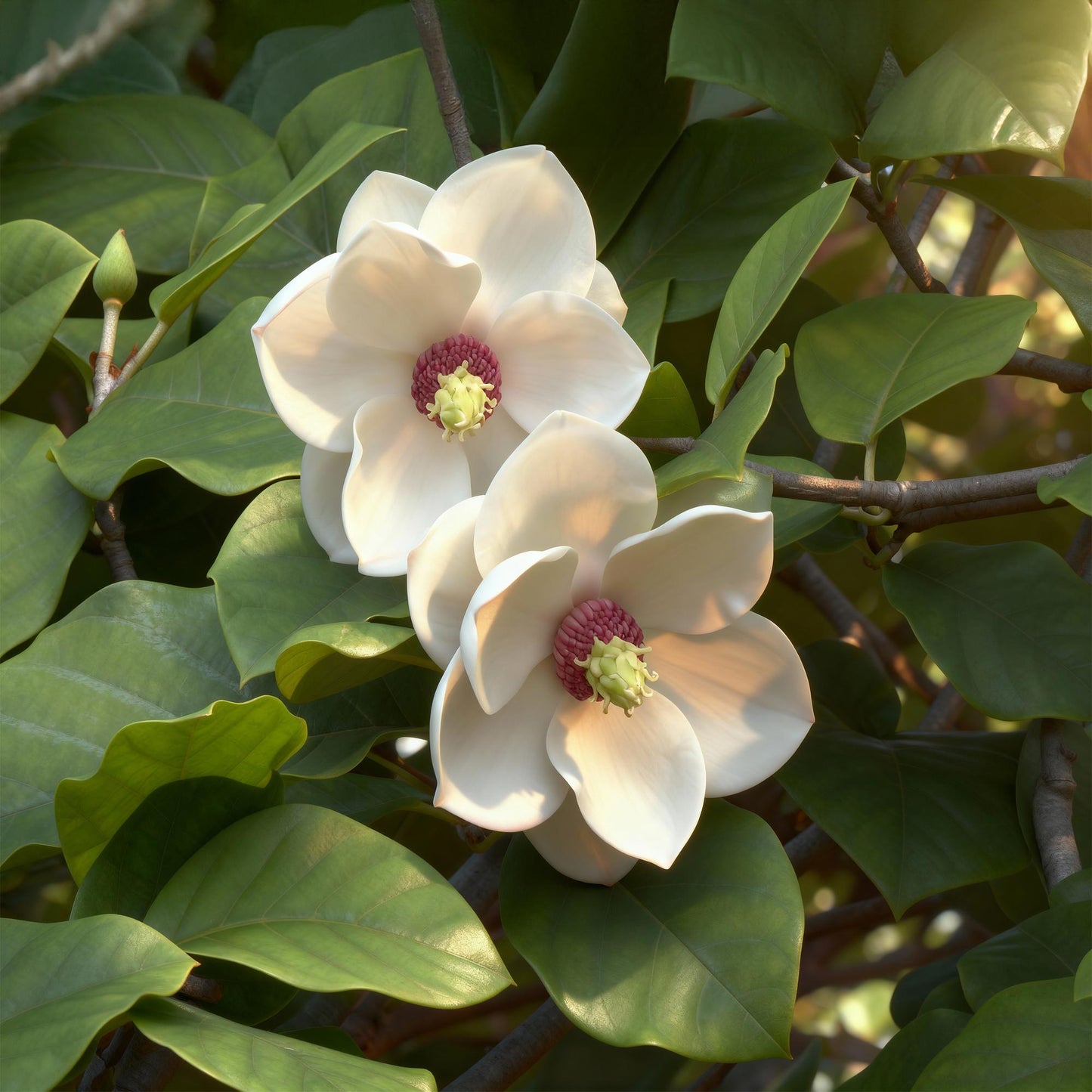 Magnolia sieboldii - Magnolia - hoogte 30cm