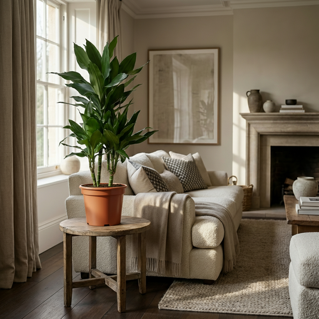 Dracaena Janet Craig - Drakenbloedboom - pot 21cm - hoogte 90 - 100cm