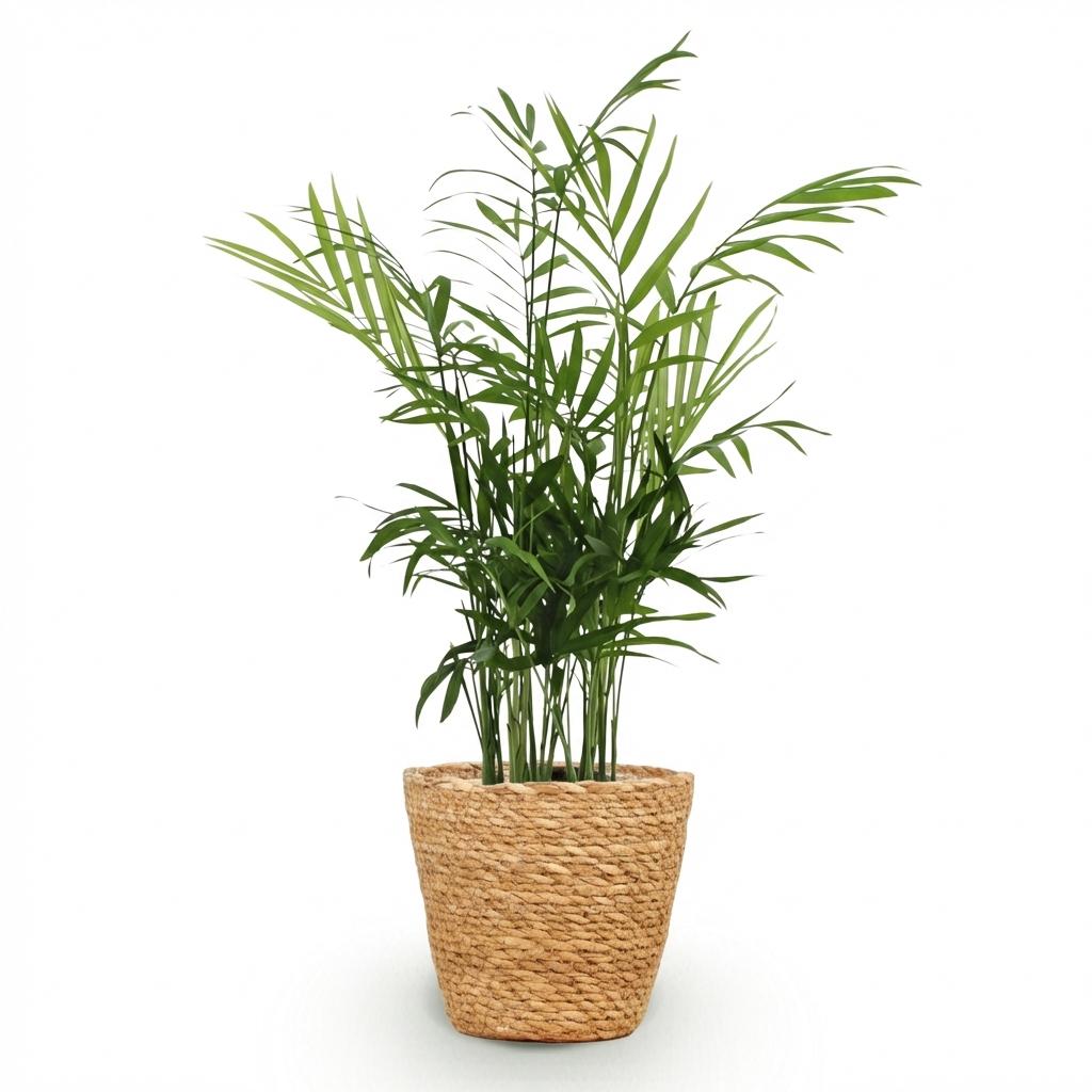 Chamaedorea elegans - Goudpalm - incl. mand - pot 12cm - hoogte 15cm