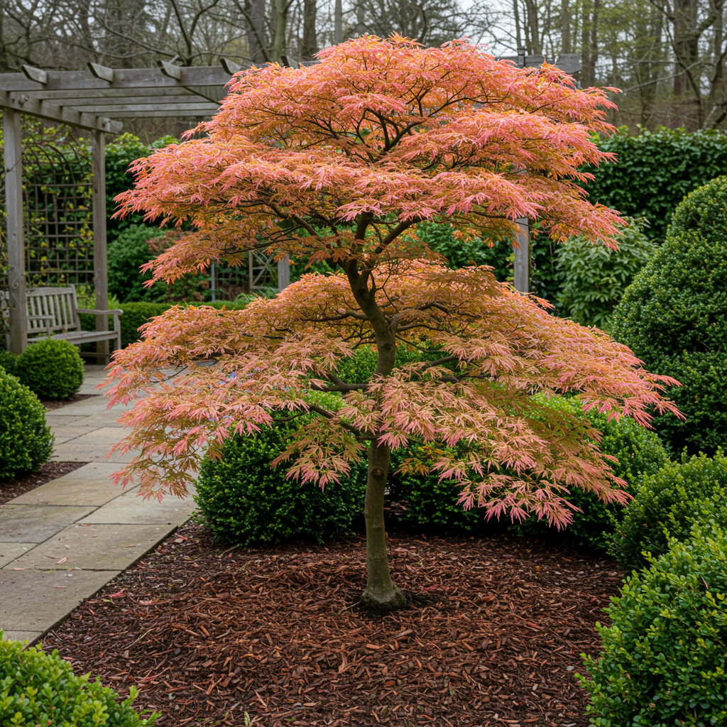 Acer palmatum 'Lyoshi' - Japanse Esdoorn - hoogte 70cm