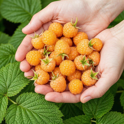 Rubus idaeus 'Fallgold' - Gele Framboos