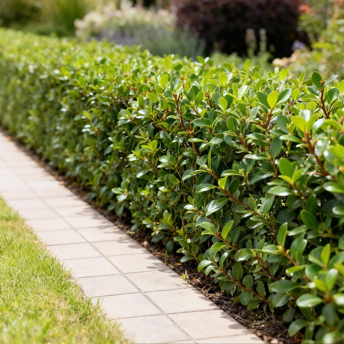 Ilex crenata 'Caroline Upright' - Japanse Hulst - 8 planten - pot 9cm - hoogte 25-30cm
