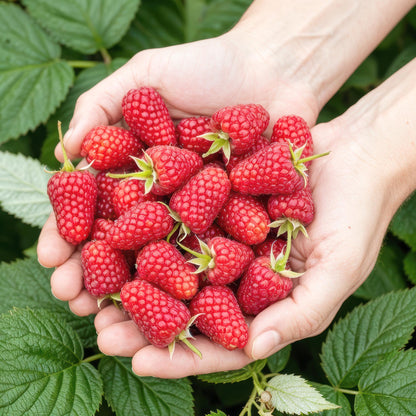 Rubus idaeus 'Heritage' - Rode Framboos