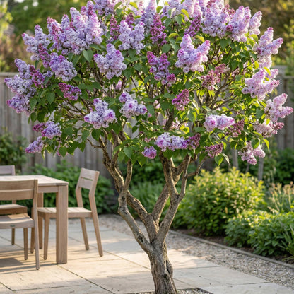 Syringa vulgaris 'Michel Buchner' - Gewone Sering - hoogte 45cm